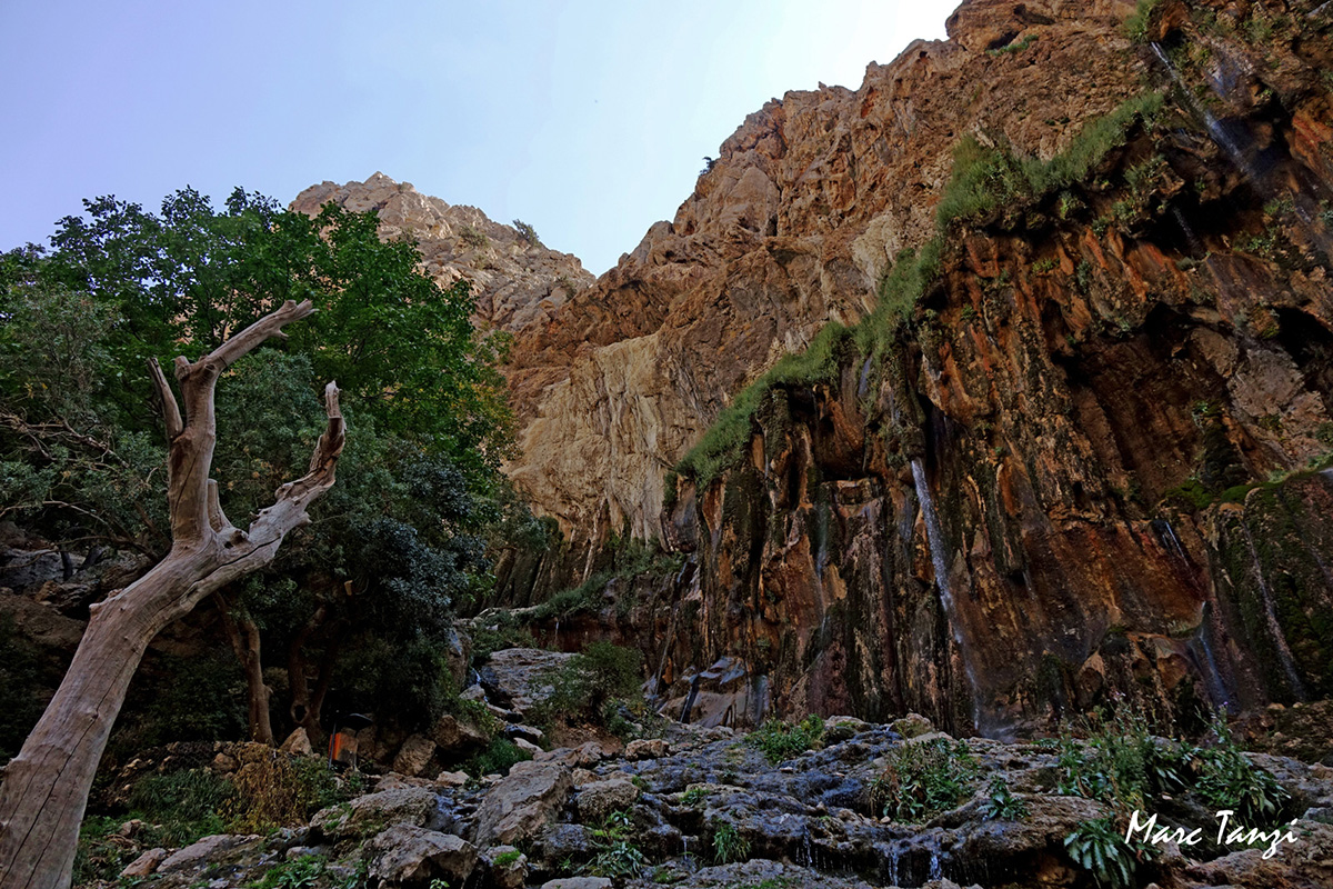 Zagros Mountains : Margoun waterfall